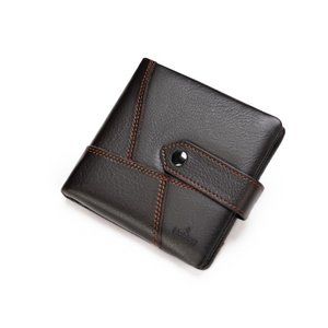 Noblag Men's RFID Wallets Money Clip Coffee